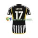 Juventus Wedstrijdshirt met Korting Filip Kostic 17 Thuis Heren 2023-24 Korte Mouw