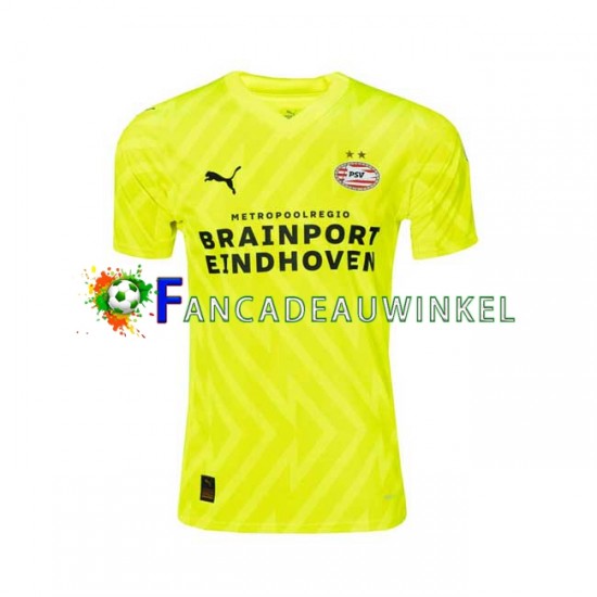 PSV Eindhoven Wedstrijdshirt met Korting Keepersshirt Uit Heren 2023-24 Korte Mouw