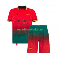 AC Milan Wedstrijdshirt met Korting Keepersshirt Vierde Kind 2024-25 Korte Mouw
