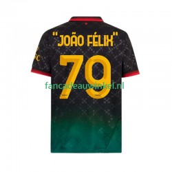 AC Milan Wedstrijdshirt met Korting JOAO FELIX 79 Vierde Heren 2024-25 Korte Mouw