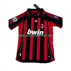 AC Milan Wedstrijdshirt met Korting KAKA 8 2007 Retro Thuis Heren 2006 Korte Mouw