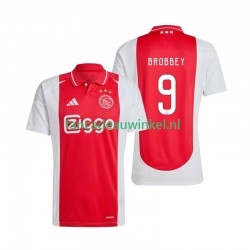 AFC Ajax Wedstrijdshirt met Korting Brian Brobbey 9 Thuis Heren 2024-25 Korte Mouw