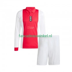AFC Ajax Wedstrijdshirt met Korting Anniversary Thuis Kind 2024-25 Lange Mouw
