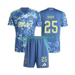 AFC Ajax Wedstrijdshirt met Korting Wout Weghorst 25 Uit Kind 2024-25 Korte Mouw