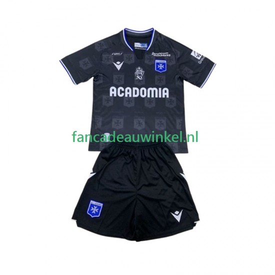 Wedstrijdshirt met Korting AJ Auxerre Uit Kind 2024-25 Korte Mouw