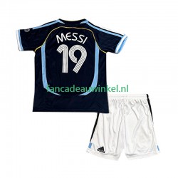 Argentinië Wedstrijdshirt met Korting Lionel Messi 19 Retro Uit Kind 2006 Korte Mouw
