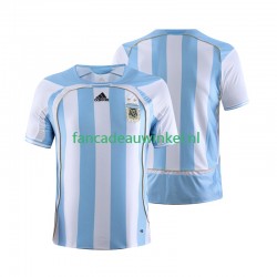 Argentinië Wedstrijdshirt met Korting Retro Thuis Heren 2006 Korte Mouw