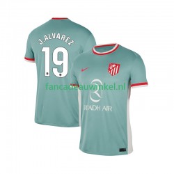 Atlético Madrid Wedstrijdshirt met Korting Julian Alvarez 19 Uit Heren 2024-25 Korte Mouw