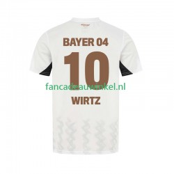 Bayer 04 Leverkusen Wedstrijdshirt met Korting Florian Wirtz 10 Uit Heren 2024-25 Korte Mouw