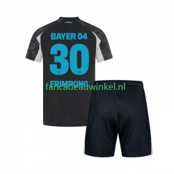 Bayer 04 Leverkusen Wedstrijdshirt met Korting Frimpong 30 3rd Kind 2024-25 Korte Mouw