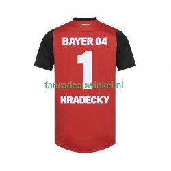 Bayer 04 Leverkusen Wedstrijdshirt met Korting HRADECKY 1 Thuis Heren 2024-25 Korte Mouw