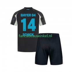 Bayer 04 Leverkusen Wedstrijdshirt met Korting Patrik Schick 14 3rd Kind 2024-25 Korte Mouw