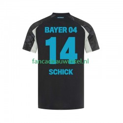 Bayer 04 Leverkusen Wedstrijdshirt met Korting Patrik Schick 14 3rd Heren 2024-25 Korte Mouw