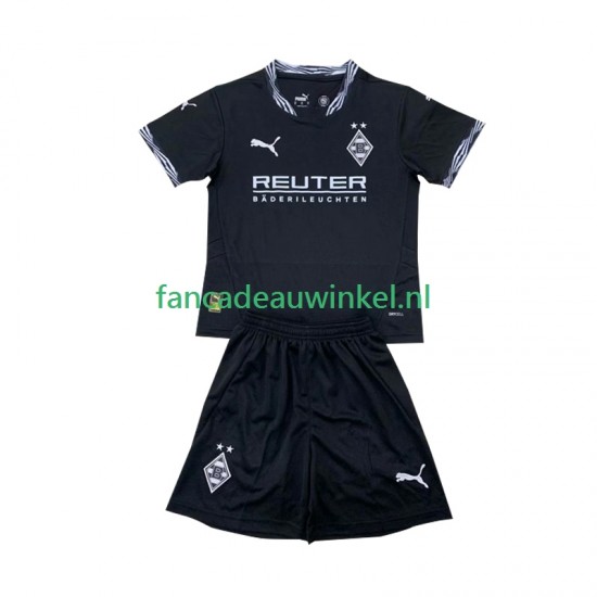 Borussia Mönchengladbach Wedstrijdshirt met Korting Uit Kind 2024-25 Korte Mouw