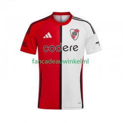 CA River Plate Wedstrijdshirt met Korting Thuis Heren 2025-26 Korte Mouw