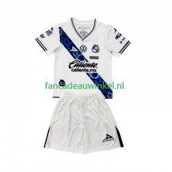 Wedstrijdshirt met Korting Club Puebla Thuis Kind 2024-25 Korte Mouw