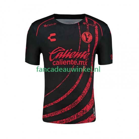 Wedstrijdshirt met Korting Club Tijuana Thuis Heren 2024-25 Korte Mouw
