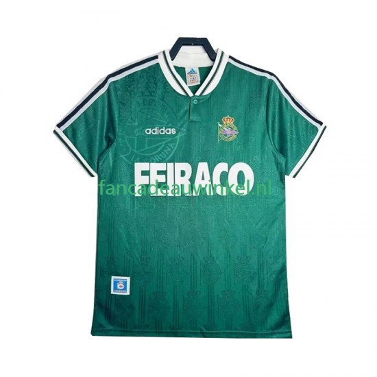 Wedstrijdshirt met Korting Deportivo de La Coruna Retro Uit Heren 1999 Korte Mouw