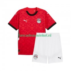 Egypte Wedstrijdshirt met Korting Thuis Kind 2024-25 Korte Mouw