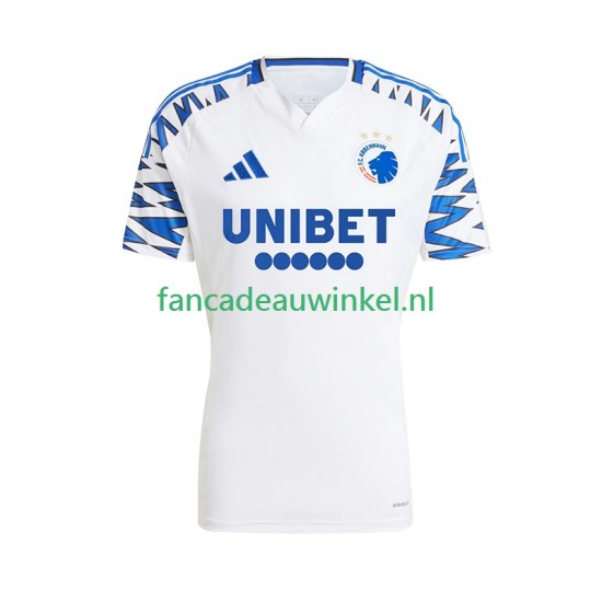 FC Kopenhagen Wedstrijdshirt met Korting Thuis Heren 2024-25 Korte Mouw