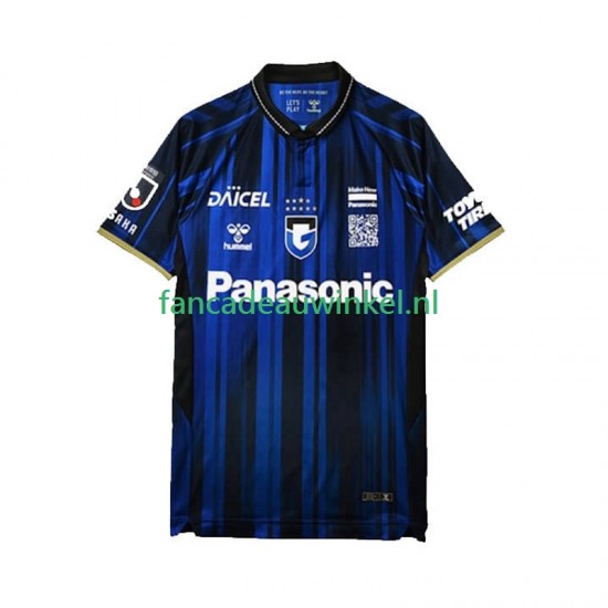 Wedstrijdshirt met Korting Gamba Osaka Thuis Heren 2025 Korte Mouw