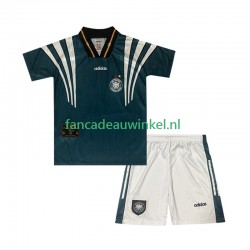 Duitsland Wedstrijdshirt met Korting 1996 Retro Uit Kind Korte Mouw