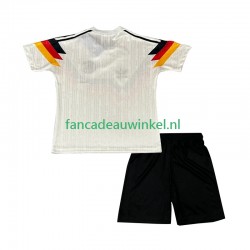 Duitsland Wedstrijdshirt met Korting 1990 Retro Thuis Kind Korte Mouw
