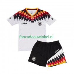 Duitsland Wedstrijdshirt met Korting Retro Thuis Kind 1994 Korte Mouw