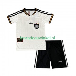 Duitsland Wedstrijdshirt met Korting 1996 Retro Thuis Kind Korte Mouw