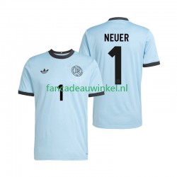 Duitsland Wedstrijdshirt met Korting Manuel Neuer 1 Anniversary Keepersshirt Thuis Heren 2025 Korte Mouw