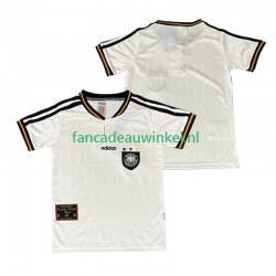 Duitsland Wedstrijdshirt met Korting 1996 Retro Thuis Heren Korte Mouw