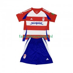 Granada Wedstrijdshirt met Korting Thuis Kind 2024-25 Korte Mouw