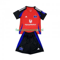 Hamburger SV Wedstrijdshirt met Korting 3rd Kind 2024-25 Korte Mouw