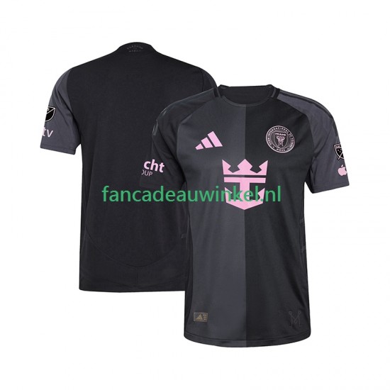 Inter Miami Wedstrijdshirt met Korting Uit Heren 2025 Korte Mouw