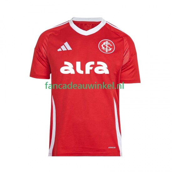 Internacional Wedstrijdshirt met Korting Thuis Heren 2025 Korte Mouw