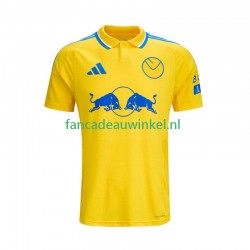 Leeds United Wedstrijdshirt met Korting Uit Heren 2024-25 Korte Mouw