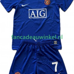 Manchester United Wedstrijdshirt met Korting Cristiano Ronaldo 7 2009 Retro 3rd Kind 2008 Korte Mouw