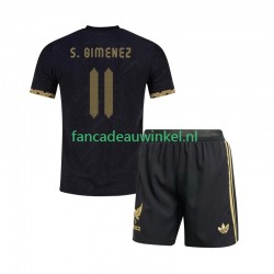 Mexico Wedstrijdshirt met Korting Santiago Gimenez 11 Gold Cup Thuis Kind 2025 Korte Mouw