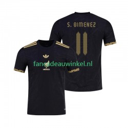 Mexico Wedstrijdshirt met Korting Santiago Gimenez 11 Gold Cup Thuis Heren 2025 Korte Mouw