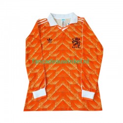 Nederland Wedstrijdshirt met Korting Retro Thuis Heren 1998 Lange Mouw