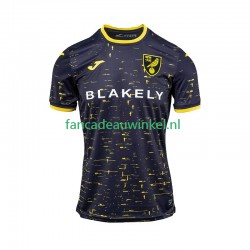 Norwich City Wedstrijdshirt met Korting Uit Heren 2024-25 Korte Mouw