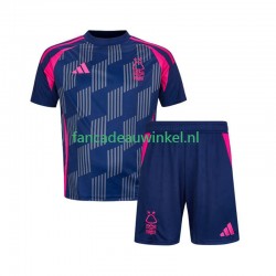 Nottingham Forest Wedstrijdshirt met Korting Uit Kind 2024-25 Korte Mouw