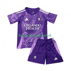 Orlando City SC Wedstrijdshirt met Korting Thuis Kind 2025 Korte Mouw