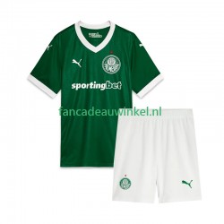 Palmeiras Wedstrijdshirt met Korting Thuis Kind 2025 Korte Mouw