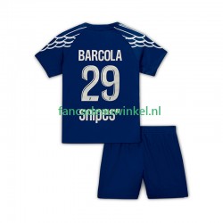 Paris Saint-Germain Wedstrijdshirt met Korting Bradley Barcola 29 Vierde Kind 2024-25 Korte Mouw