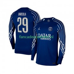 Paris Saint-Germain Wedstrijdshirt met Korting Bradley Barcola 29 Vierde Heren 2024-25 Lange Mouw
