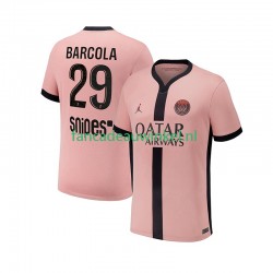 Paris Saint-Germain Wedstrijdshirt met Korting Bradley Barcola 29 3rd Heren 2024-25 Korte Mouw