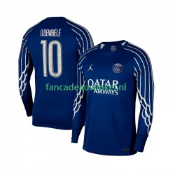 Paris Saint-Germain Wedstrijdshirt met Korting Ousmane Dembele 10 Vierde Heren 2024-25 Lange Mouw