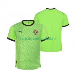 Portugal Wedstrijdshirt met Korting Keepersshirt Thuis Heren 2025 Korte Mouw