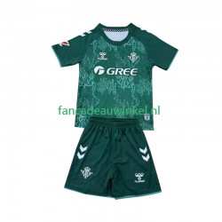 Real Betis Wedstrijdshirt met Korting Sustainability Thuis Kind 2024-25 Korte Mouw